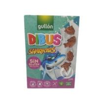 Gullon Dibus Sharkies gluténmentes reggelizőkeksz 250g