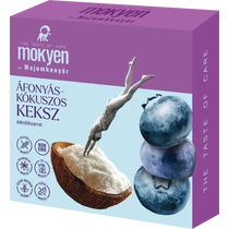 Majomkenyér Áfonyás-kókuszos keksz Glutén és laktózmentes 50G