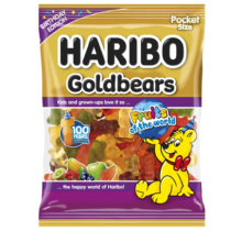 Haribo Goldbears gumicukor Fruits of the world szülinapi kiadás 100g