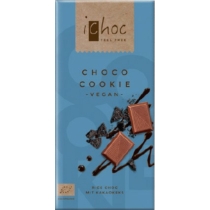 iChoc Bio Csokis Kekszes Csokoládé 80 g