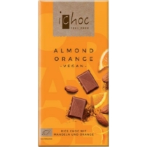 iChoc Bio Mandulás Narancsos Csokoládé 80 g