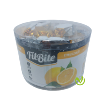 FitBite Citrus Zselés díszdobozos tejmentes szaloncukor cukormentes gluténmentes 200g