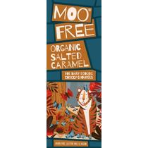 Moo Free Bio 45% Tejmentes Tengerisós-karamellás Csokoládé jellegű tábla 80g