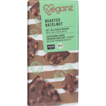 Veganz Bio Pörkölt Mogyorós Tejcsokoládé Jellegű Csokoládé 90g