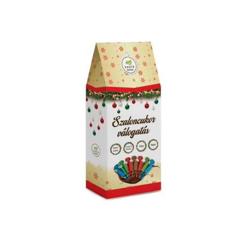 Health Market Vegán Szaloncukor válogatás 7 íz 250G 
