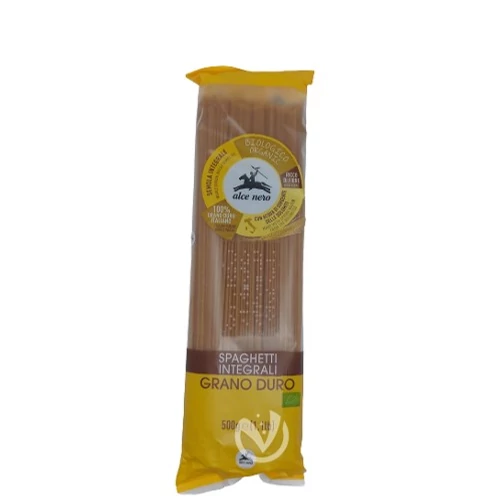 Alce Nero Bio teljes kiőrlésű spagetti 500 g