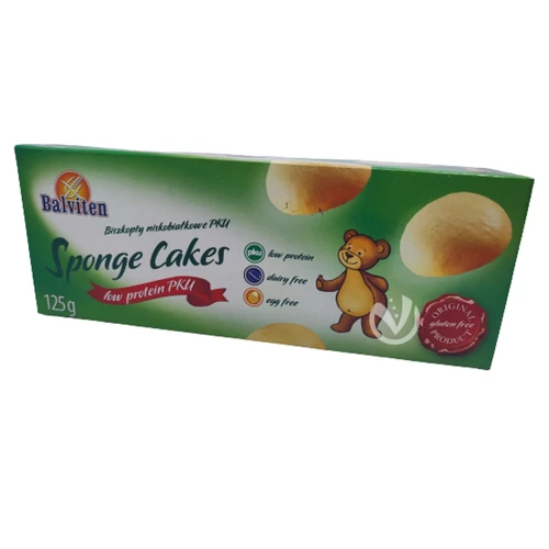 Balviten gluténmentes piskótatallér 125g