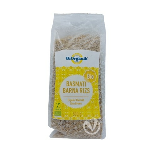 BiOrganik Bio Basmati barna rizs 500 g