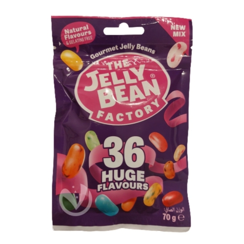 Jelly Bean Gyümölcskoktél Cukorkák 36 ízben tasakban 70g