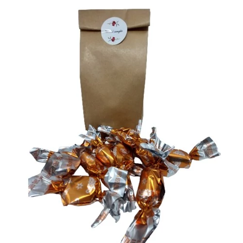 FitBite Zserbó ízű tejmentes szaloncukor cukormentes glutenmentes 200g