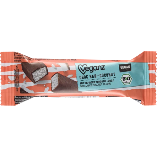 Veganz Choc Szelet Kókuszos Vegán 35 g