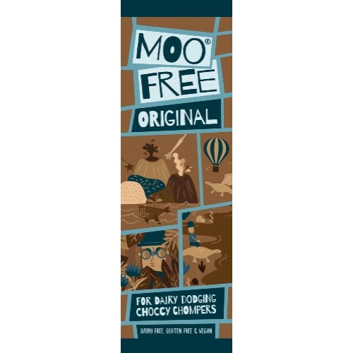 Moo Free Tejcsokoládé jellegű szelet 20 g