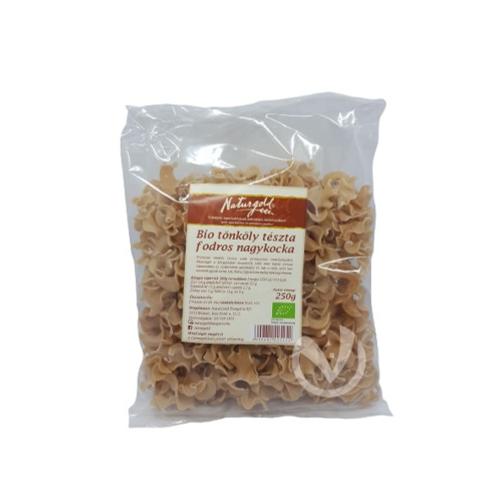 Naturgold Bio tönköly tészta fodros nagykocka 250 g