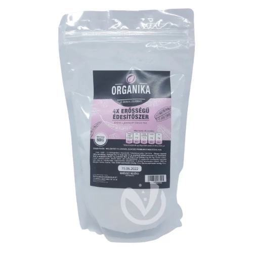 Organika 4x erősségű édesítőszer 500 g