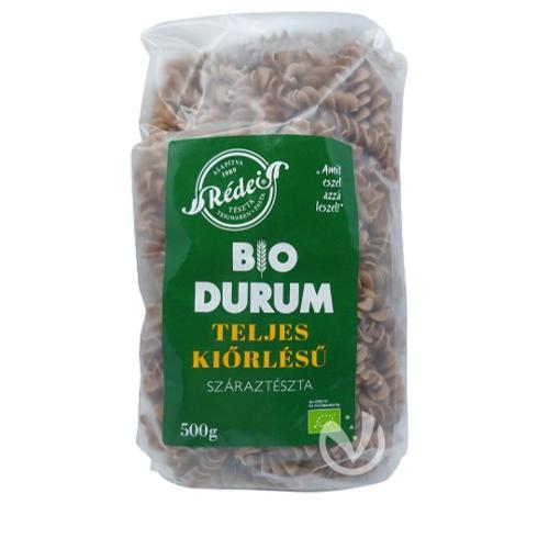 Rédei bio durum orsó tészta teljes kiőrlésű 500 g