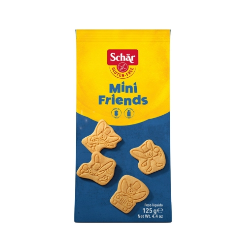 Schar Mini Friends gluténmentes kekszek 125g