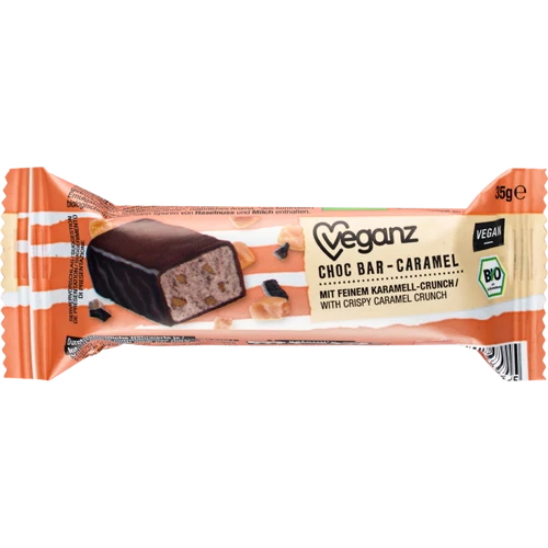 Veganz Choc Szelet Karamellás Vegán 35 g