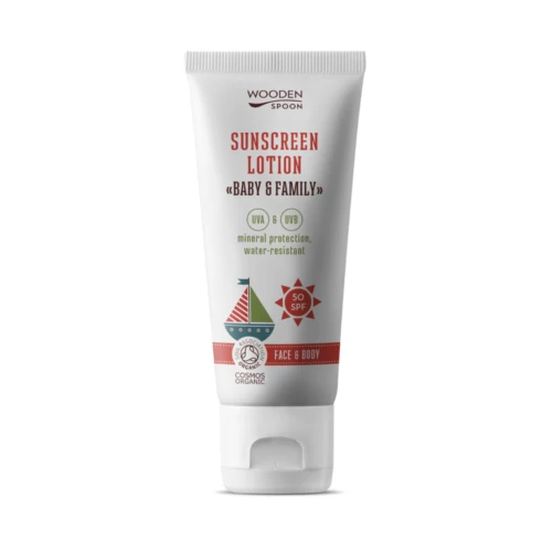 Wooden Spoon Bio Naptej és Testápoló SPF 50 100ml